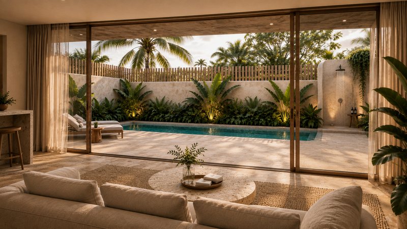 The Four — living room